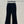 Celine Flared Velvet Pants Black Cotton