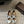 Alaia 25 Criss Cross With Stud Ballet Flats Silver Sheepskin 303696