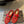 Alaia 25 Women's Ballet Flat Red Sheepskin 303702