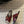 PETAL BELT FLAT SANDAL IN SANGRIA RED CALFSKIN