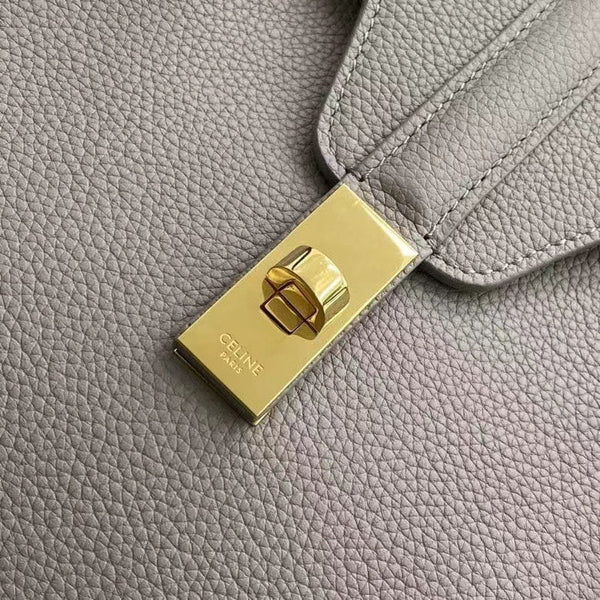 Celine Soft 16 Bag Taupe Grained Calfskin