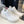 CHUNKY SNEAKERS IN WHITE POLYURETHANE, POLYESTER AND NYLON