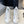 CHUNKY SNEAKERS IN WHITE MIX BLACK POLYURETHANE, POLYESTER AND NYLON