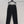 LV 25 Jacquard Logo Denim Trousers Black Cotton