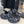 3XL EXTREME LACE SNEAKER BLACK MIX WHITE