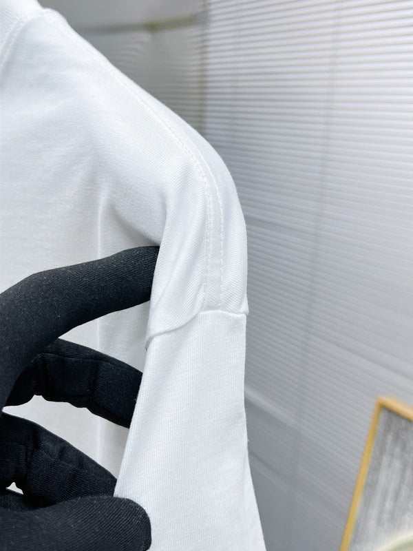 LV T-SHIRT IN WHITE COTTON 238819