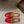 Alaia 25 Infradito Fishnet Flat Mules Red Lampskin 303710