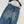CD Ripped Straight Jeans Blue Cotton
