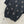 Fendi Beaded Flower V-neck Knitted Small Top Black Gray Wool