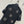 Fendi Beaded Flower Knitted Dress Black Gray Wool