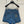 LV Denim Fabric Short Blue Cotton