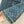 LV Bear Border Denim Skirt Blue Cotton