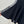 CD U-neck Large A-line Skirt Black Viscose Polyamide