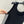 CD U-neck Large A-line Skirt Black Viscose Polyamide