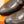 HM Men's Loafer Metallic Gray Patent Leather 637348