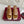 GC 25 Interlocking G Sandal Brown Cord Cowhide 291035