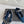 Alaia 25 Biker Ballet Flats Blue Suede 291056
