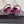 Alaia 25 Biker Ballet Flats Purple Suede 291059