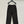 LV 25 Classic Logo Denim Trousers Black Cotton