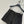 LV 25 Classic Logo Denim Shorts Black Cotton