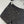 LV 25 Classic Logo Denim Shorts Black Cotton