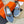 HM Denim Loafer Blue Brown Cowhide Cloth 317047