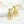 CD 26S Pearl Stud Teardrop Crystal Drop Earrings In Gold Metal 631774