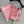 CD 25 Forest Floral Print Skirt Pants Pink Polyester