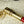 LV Gold Lipstick Bag Charm Keychain
