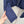 LP 25 V-neck Jacket Blue Tencel Linen 295398