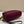 PRA clutch large 17 burgundy nylon fabric