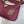PRA Hobo Underarm Bag burgundy nylon fabric