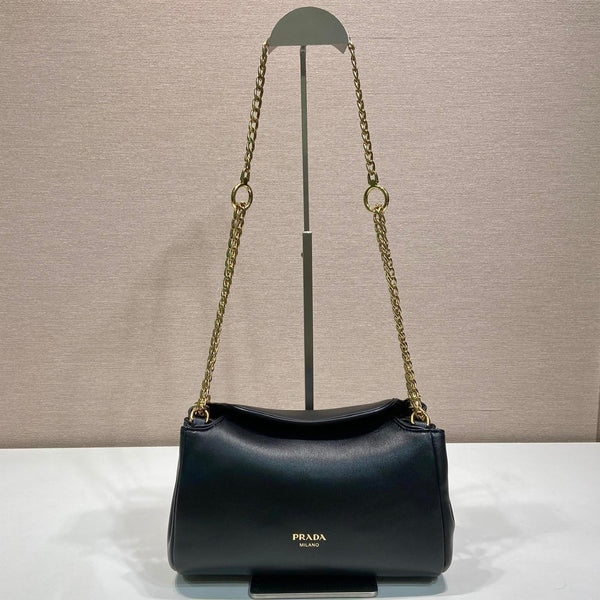PRA Tumulte bag 24 black leather 280838
