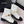 CC 24 Mold GHW Classic Ankle Boots 30mm Black White Sheepskin 432511