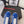Pra 2025 Sneaker Blue mix Gray Patent Leather Mesh 554575