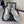 Pra 2025 Sneaker Glossy Gray Patent Leather Mesh 554583