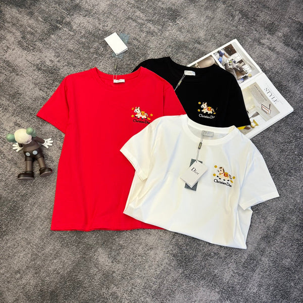 CD SS26 Year Of The Horse T-shirt Cotton 350685