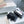 CC Flat Sandals Black Knitted Sheepskin 628641