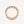 ZERO 1 TWO-BAND LOOPS AND WHITE CERAMIC SPIRAL PINK GOLD RING