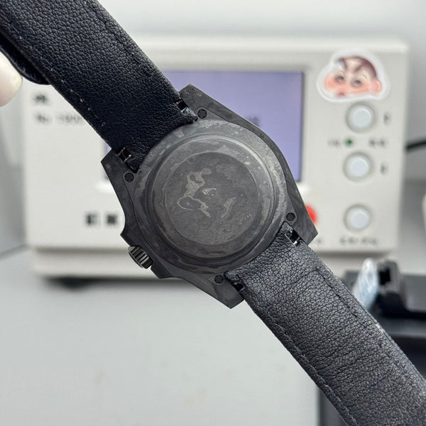 Rolex Submariner Date Custom Carbon Black Green Dial