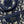 CD Medium Shopping Bag Blue Beige Oblique Jacquard Cotton Calfskin