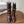 Isabel Marant Meixa Boots Santiag 30mm Burgundy Leather and Metal
