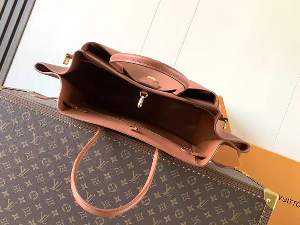 LV Vendome MM Brown Calfskin
