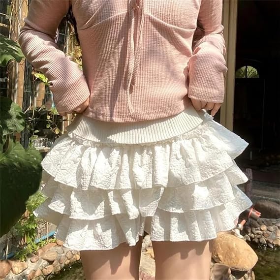 Mini Skirt Summer Layered Cake Skirt