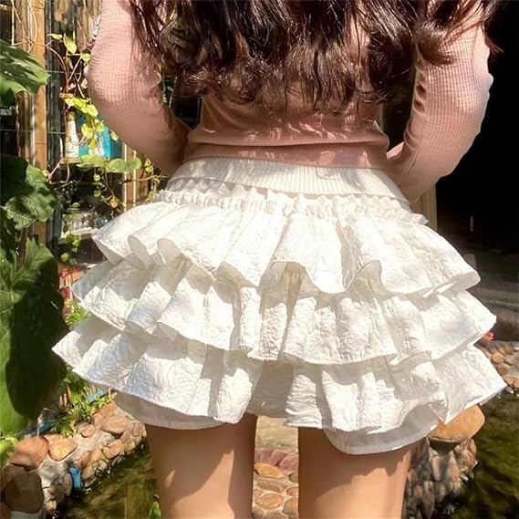 Mini Skirt Summer Layered Cake Skirt