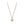 HAPPY HEART DIAMOND PINK GOLD NECKLACE