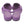slingbacks purple black lambskin tweed