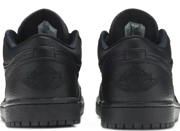 Nike Air Jordan 1 Low Triple Black Cowhide
