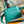 CAPUCINES MINI 21 DARK GREEN TAURILLON GOLD HARDWARE