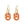 HM O'MAILLON GOLD EARRINGS